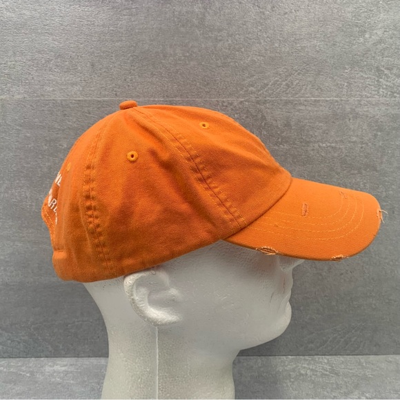 COZUMEL Carlos N Charlies Hat Baseball Ball Cap ADJUSTABLE Orange Relaxed Fit - Picture 5 of 9